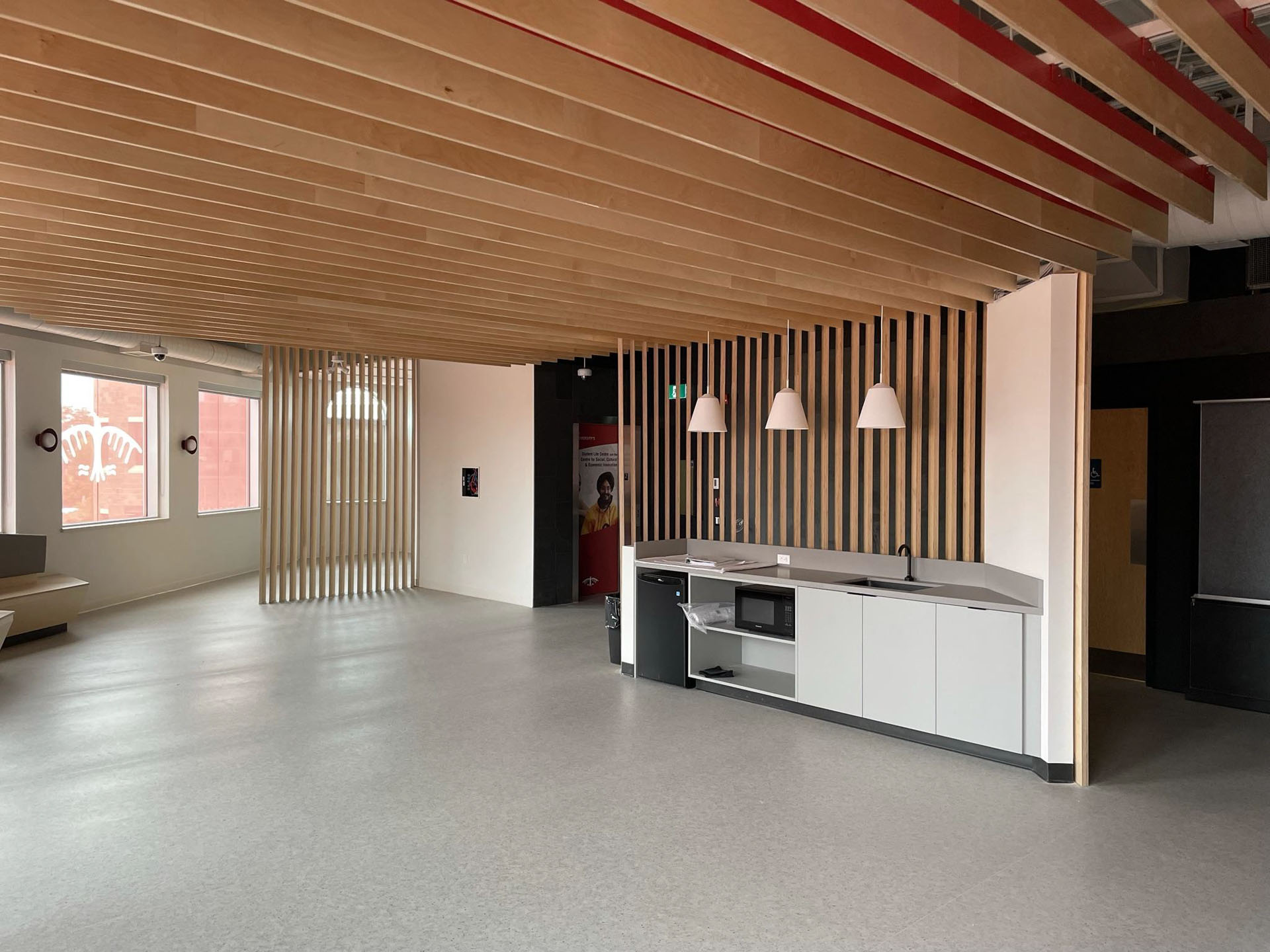 University Commons — Seating & Millwork